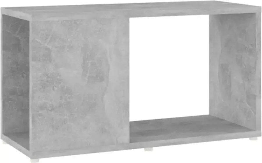 VidaXL -Tv-meubel-60x24x32-cm-bewerkt-hout-betongrijs - Foto 5