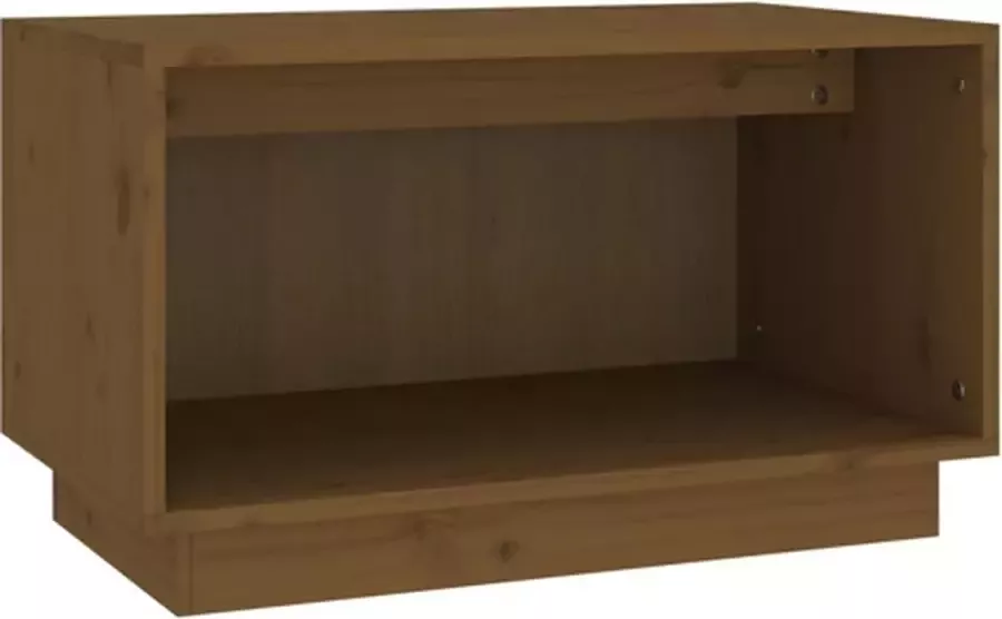 VidaXL -Tv-meubel-60x35x35-cm-massief-grenenhout-honingbruin - Foto 3