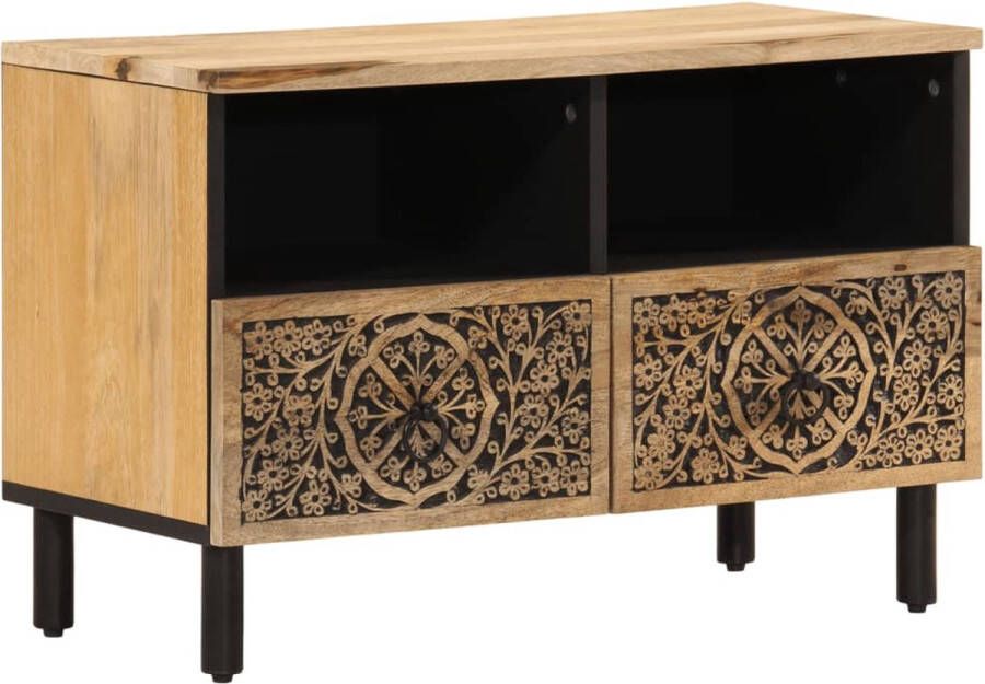 VidaXL -Tv-meubel-70x33x46-cm-massief-mangohout - Foto 3