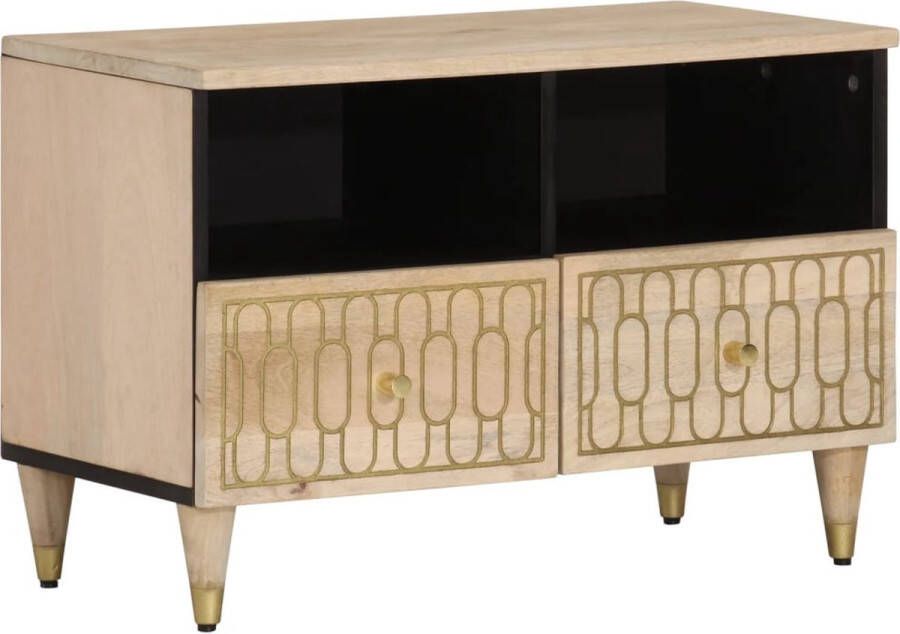 VidaXL -Tv-meubel-70x33x46-cm-massief-mangohout