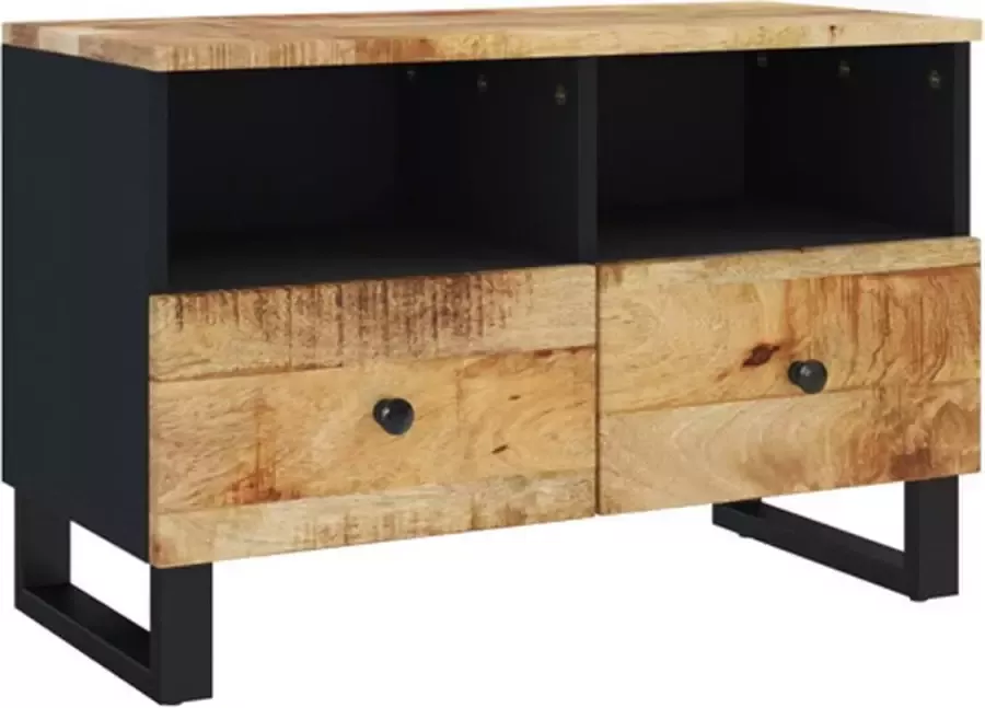 VidaXL -Tv-meubel-70x33x46-cm-massief-mangohout - Foto 3