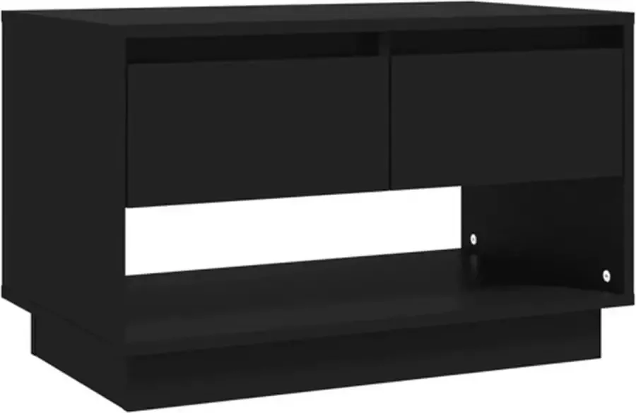 VidaXL -Tv-meubel-70x41x44-cm-bewerkt-hout-zwart - Foto 4