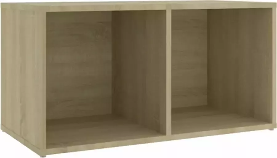 VidaXL -Tv-meubel-72x35x36 5-cm-bewerkt-hout-sonoma-eikenkleurig - Foto 4