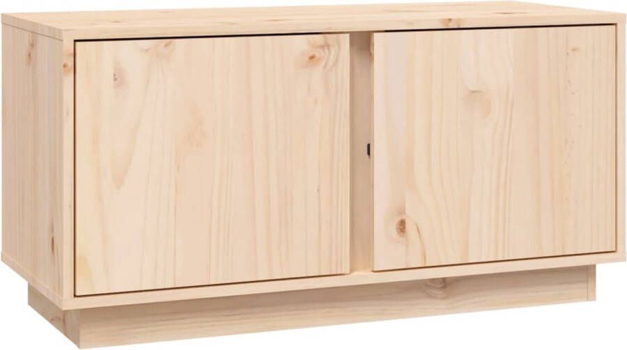 VidaXL -Tv-meubel-80x35x40 5-cm-massief-grenenhout - Foto 6