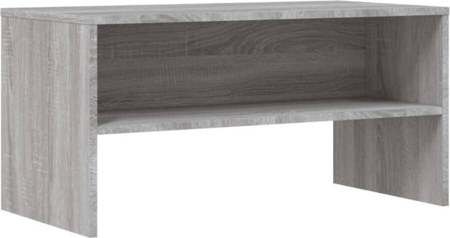 VidaXL -Tv-meubel-80x40x40-cm-bewerkt-hout-grijs-sonoma-eikenkleurig - Foto 3