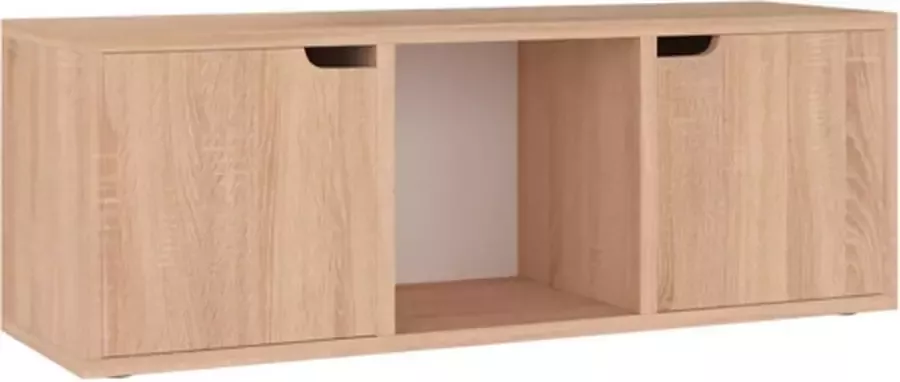 VidaXL -Tv-meubel-88 5x27 5x30 5-cm-bewerkt-hout-sonoma-eikenkleurig - Foto 4
