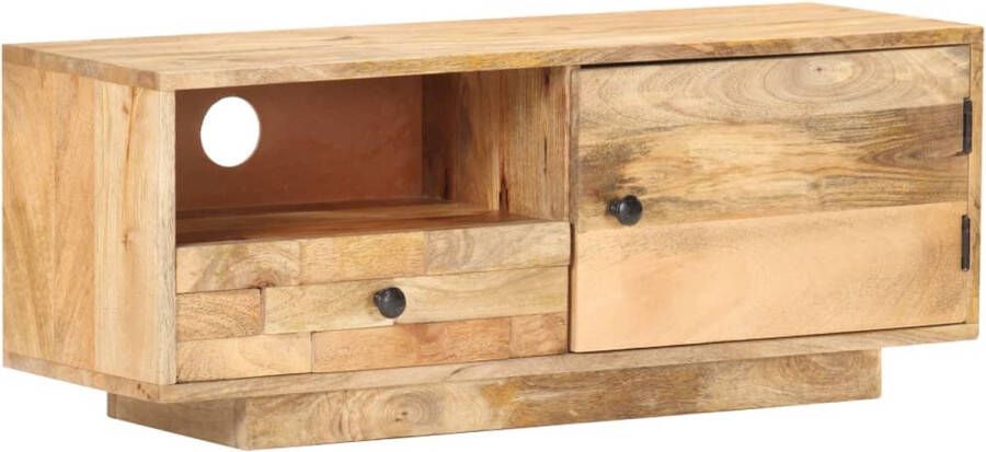 VidaXL -Tv-meubel-90x30x35-cm-massief-mangohout