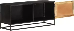VidaXL Tv-meubel 90x30x40 Cm Ruw Mangohout