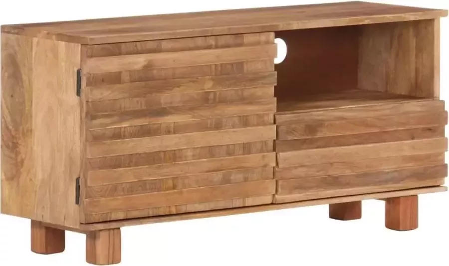 VidaXL Tv meubel 90x30x45 cm massief mangohout