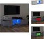 VidaXL TV-meubel Betongrijs 120x30x35.5cm Met RGB LED-verlichting Kast - Thumbnail 2