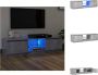 VidaXL TV-meubel Betongrijs 140 x 40 x 35.5 cm Met RGB LED-verlichting Kast - Thumbnail 2