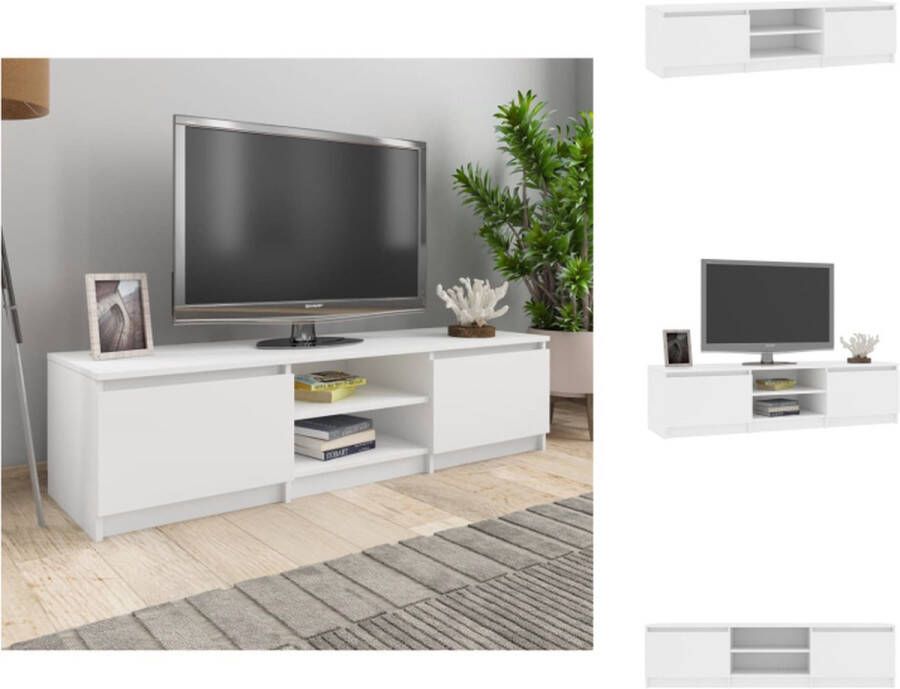 VidaXL tv-meubel Classic 140 x 40 x 35.5 cm wit hout Kast