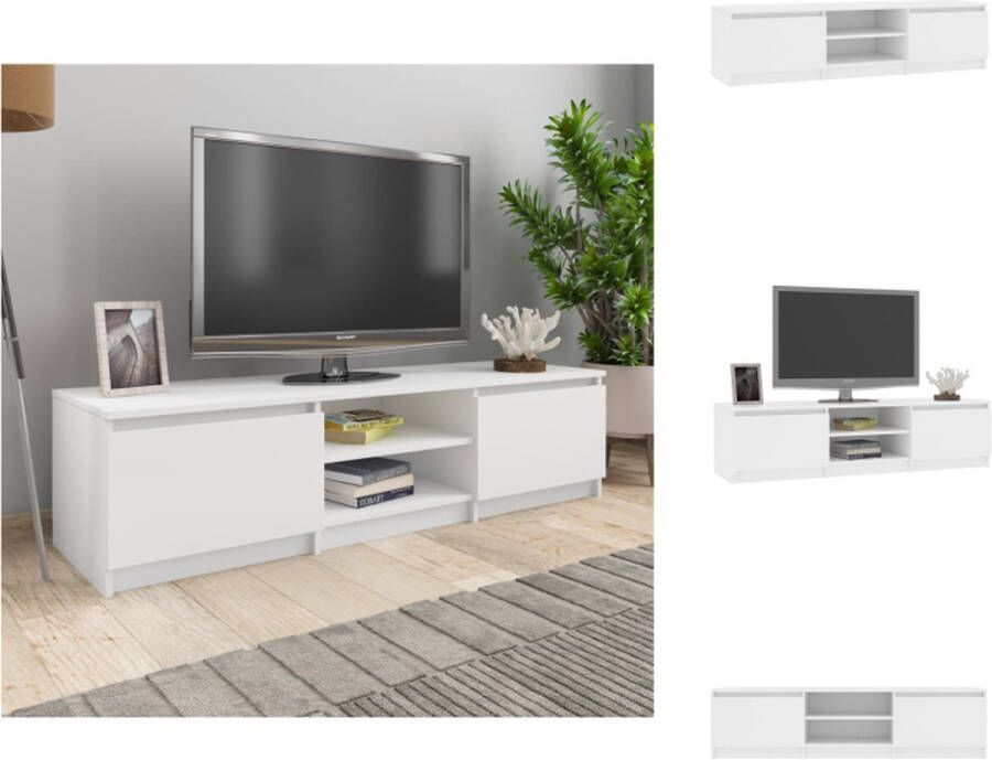 vidaXL tv-meubel Classic 140 x 40 x 35.5 cm wit hout Kast