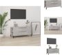 VidaXL TV-meubel Industrial Betongrijs 102 x 44.5 x 50 cm Bewerkt hout en metaal Kast - Thumbnail 2