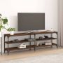 VidaXL TV-meubel Industrial Hout IJzer 160x30x50 cm Bruineiken Kast - Thumbnail 1