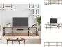 VidaXL Tv-meubel Industrieel Sonoma Eiken 161 x 35 x 45 cm Kast - Thumbnail 2