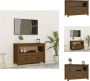 VidaXL Tv-meubel Landelijke Stijl Grenenhout 79 x 35 x 52 cm Honingbruin Kast - Thumbnail 2