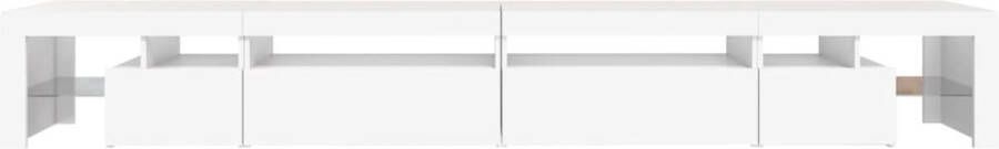 VidaXL Tv-kast Tv-kasten Tv-meubel Met LED-verlichting Tv-meubel met LED-verlichting 290x36 5x40 cm wit - Foto 3