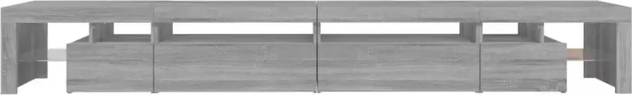 VidaXL -Tv-meubel-met-LED-verlichting-290x36 5x40-cm-grijs-sonoma-eiken - Foto 4