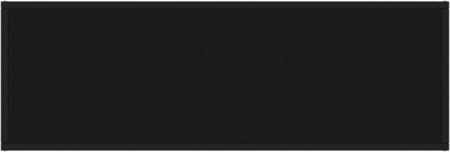 VidaXL -Tv-meubel-met-zwart-glas-120x40x40-cm-zwart