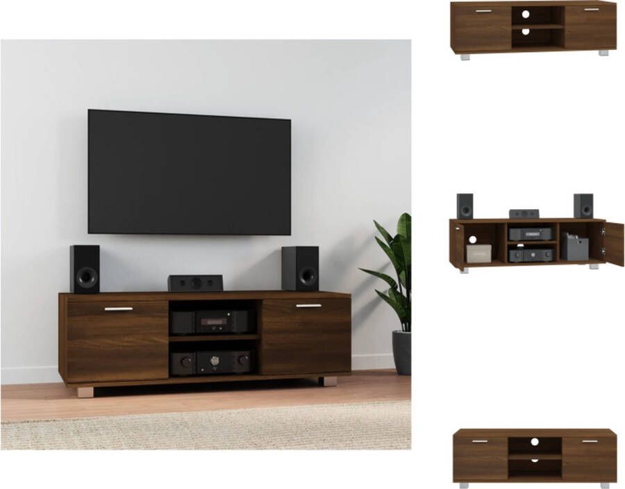 VidaXL TV-meubel Modern Tv-kast 120x40.5x35 cm Ken- Duurzaam hout Kast
