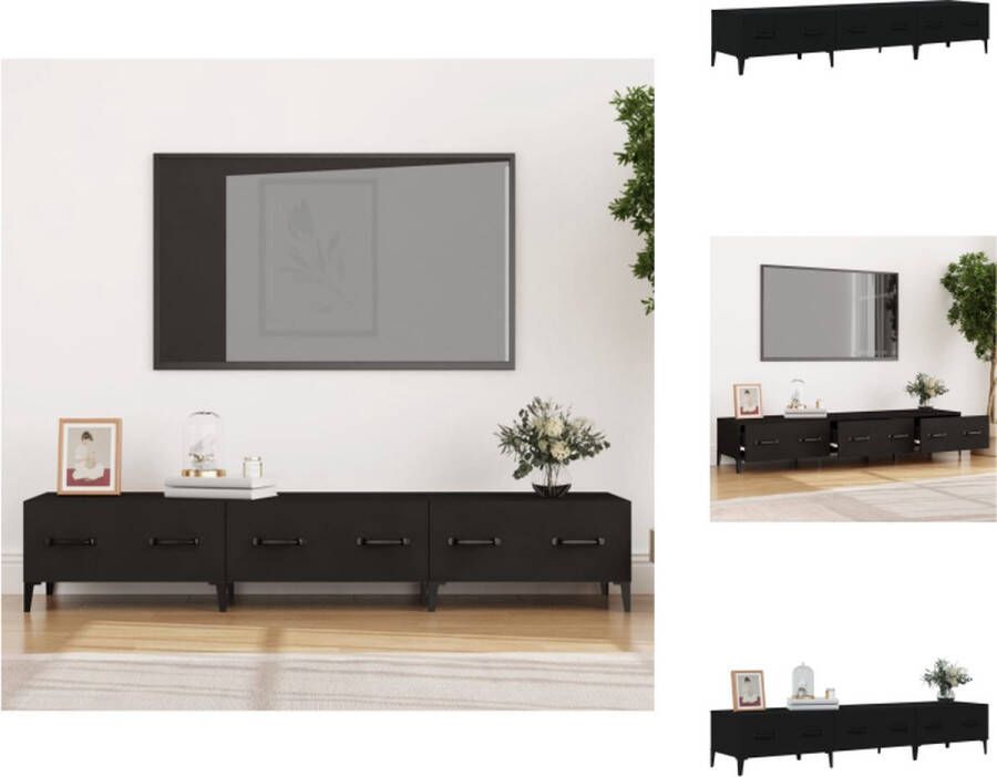 vidaXL TV-meubel Moderne Media-kast 150 x 34.5 x 30 cm Stevig en hoogwaardig Kast