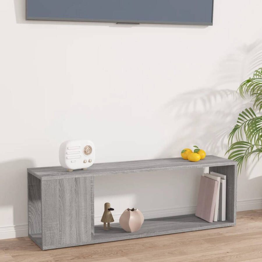 VidaXL Tv-meubel naam Tv-meubel 100 x 24 x 32 cm Kleur- grijs sonoma eiken Kast