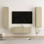 VidaXL Tv-meubel Sonoma eiken 100 x 30 x 30 cm (L) 30.5 x 30 x 110 cm (M) Kast - Thumbnail 1