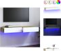 VidaXL TV-meubel Sonoma Eiken 120x35x15.5 cm LED-verlichting Kast - Thumbnail 2