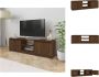 VidaXL TV-Meubel Trendy Media-kast 120x30x35.5 cm Bruineiken Kast - Thumbnail 1