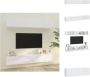 VidaXL Tv-meubel Wandmontage Hoogglans wit 100 x 30 x 30 cm Stevig bewerkt hout Kast - Thumbnail 2