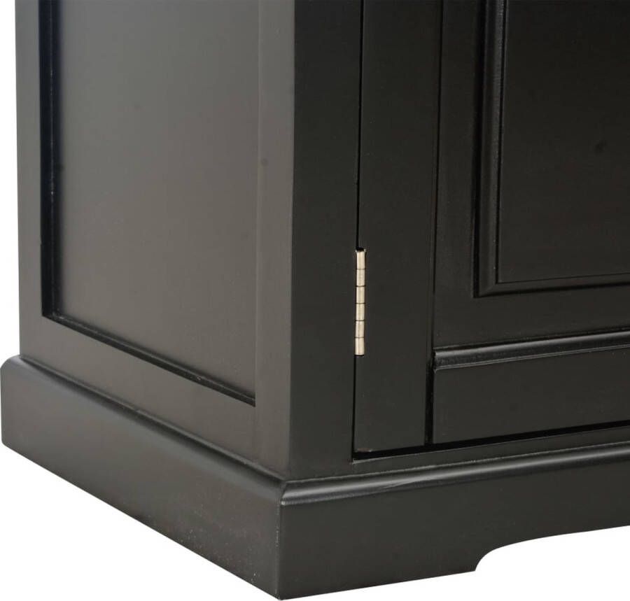 VidaXL Tv-meubel Tv-meubels Tv-kast Tv-kasten Tv-meubel 120x30x40 cm hout zwart - Foto 2