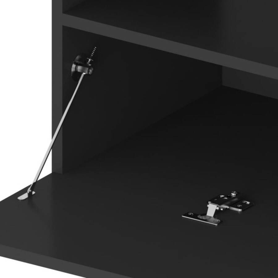 VidaXL -Tv-meubelen-2-st-met-LED-verlichting-75x35x40-cm-zwart