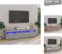 VidaXL TV-meubels LED-verlichting grijs sonoma eiken 75 x 35 x 40 cm met RGB LED-verlichting Kast - Thumbnail 2