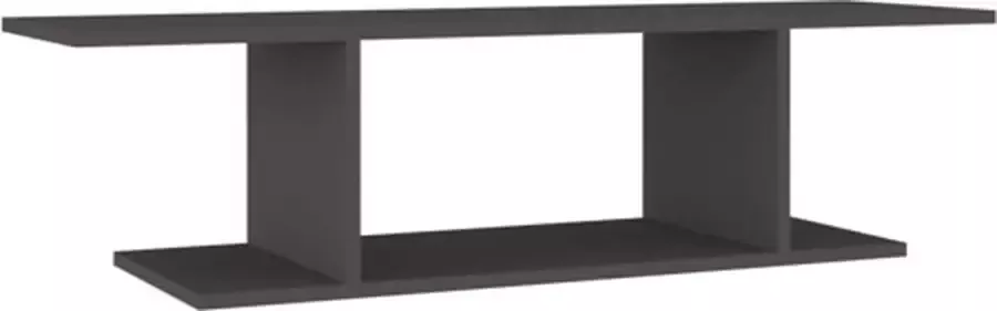 VIDAXL Tv-wandmeubel 103x30x26 5 cm grijs - Foto 2