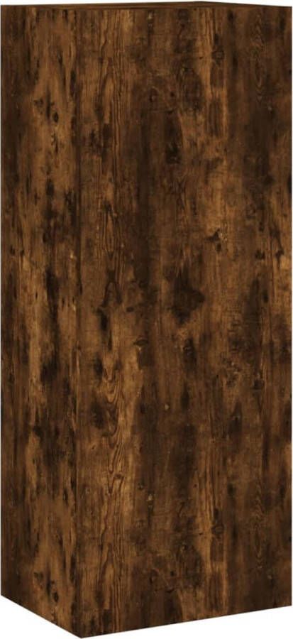 VidaXL -Tv-wandmeubel-40 5x30x102-cm-bewerkt-hout-gerookt-eikenkleurig - Foto 4