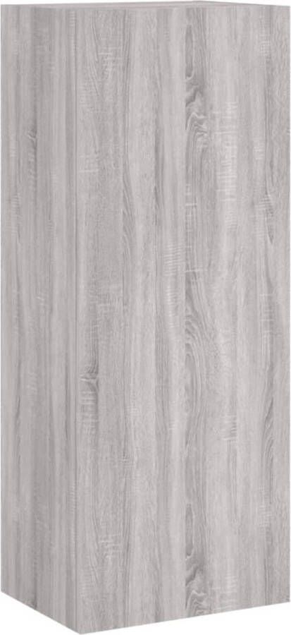 VidaXL -Tv-wandmeubel-40 5x30x102-cm-bewerkt-hout-grijs-sonoma - Foto 4