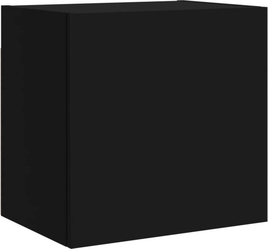 VidaXL -Tv-wandmeubel-40 5x30x40-cm-bewerkt-hout-zwart - Foto 4