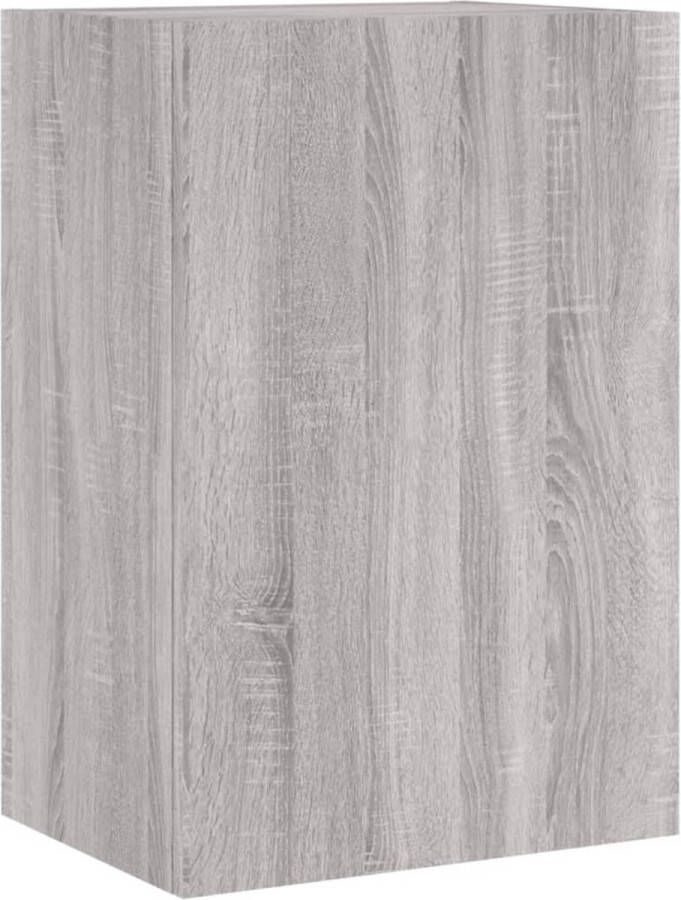 VidaXL -Tv-wandmeubel-40 5x30x60-cm-bewerkt-hout-grijs-sonoma - Foto 4