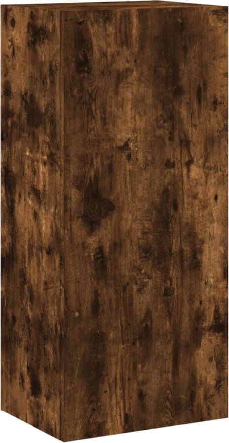 VidaXL -Tv-wandmeubel-40 5x30x90-cm-bewerkt-hout-gerookt-eikenkleurig - Foto 4