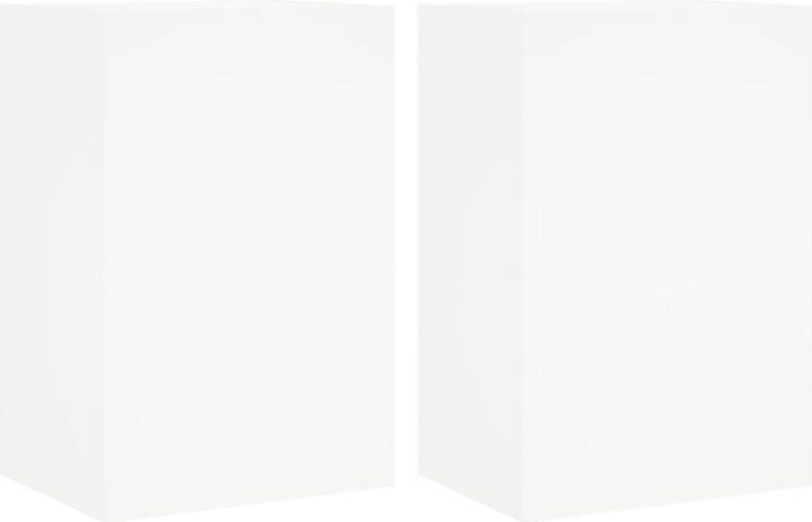 VidaXL -Tv-wandmeubels-2-st-40 5x30x60-cm-bewerkt-hout-wit - Foto 4