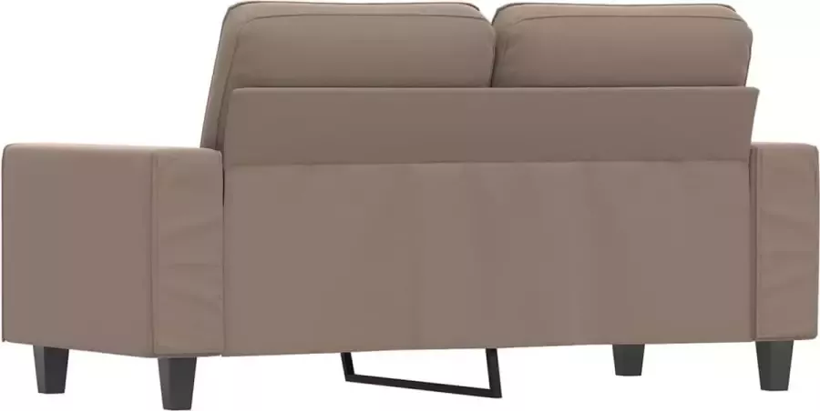 VIDAXL Tweezitsbank 120 cm microvezelstof taupe - Foto 2