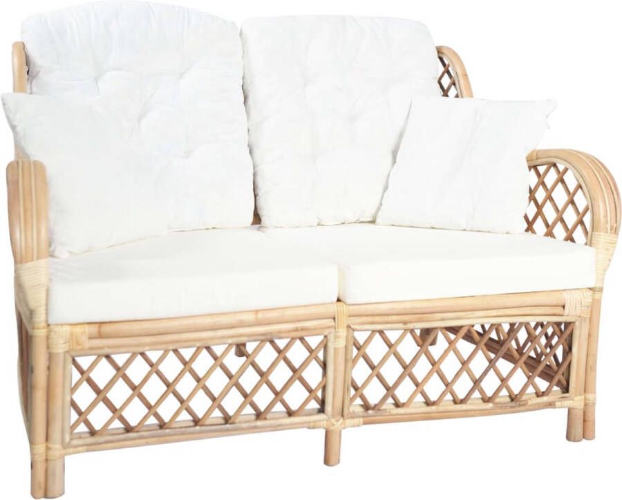 Vida XL Tweezitsbank rattan SKU: V325472 - Foto 2