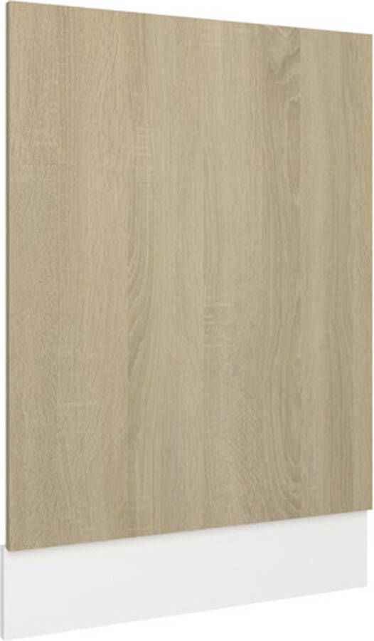 VidaXL -Vaatwasserpaneel-45x3x67-cm-bewerkt-hout-sonoma-eikenkleurig - Foto 4