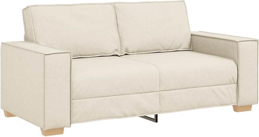 VidaXL 2-zitsbank Linnen 140 cm