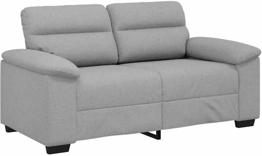 VidaXL 2-zitsbank Wolkengrijs 120 cm Stof