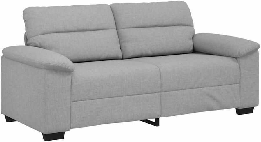 VidaXL 2-zitsbank Wolkengrijs 140 cm Stof