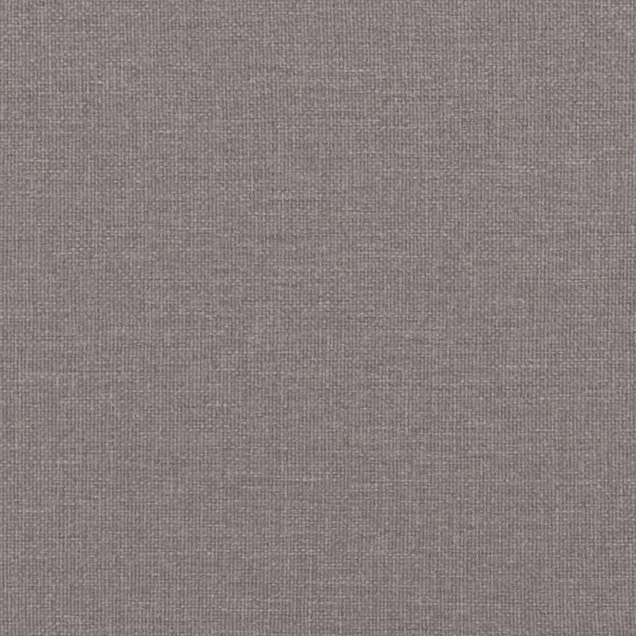 VidaXL 4-delige Loungeset met kussens taupe Loungeset Lounge Set Tuinset Buitendecoratie Loungebank