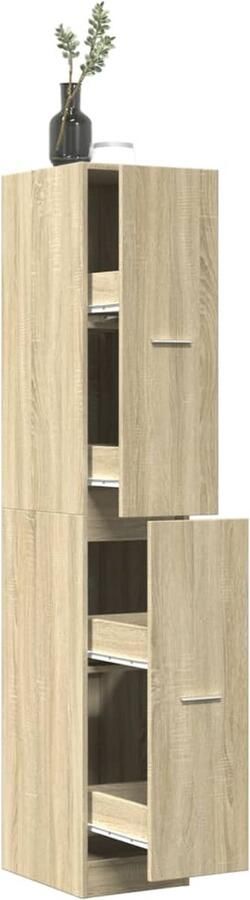 VidaXL Apothekerskast 30x41x174 5 cm Sonoma eiken Apothekerskast Apothekerskasten Apothekerskast Keuken Apotheekkast