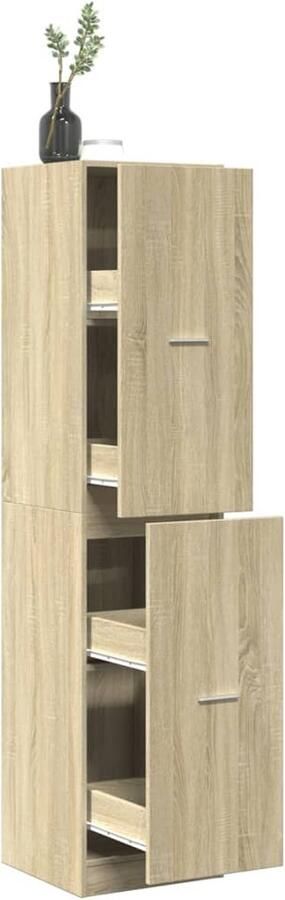 VidaXL Apothekerskast 40x41x174 5 cm 4 lades Hout Apothekerskast Apothekerskasten Apothekerskast Keuken Apotheekkast